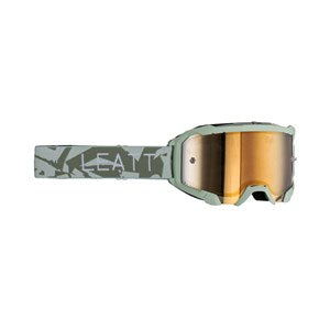 LEATT GOGGLE VELOCITY 4.5 IRIZ CACTUS - BRONZE LENS