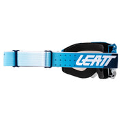 LEATT GOGGLE VELOCITY 4.5 IRIZ CYAN - BRONZE LENS