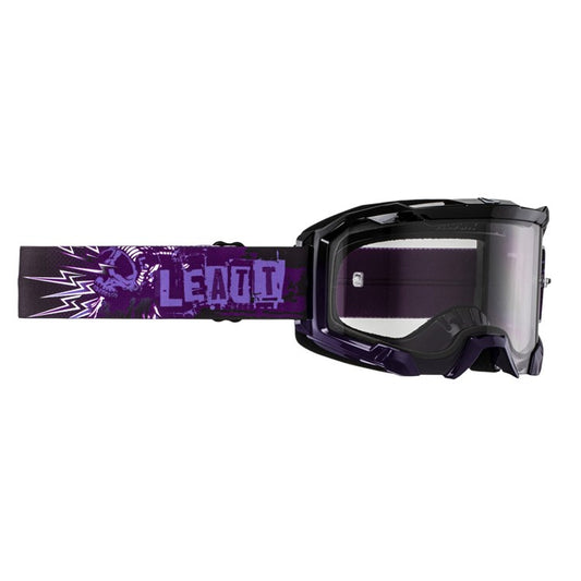 LEATT GOGGLE VELOCITY 4.5 UV - LIGHT GREY LENS