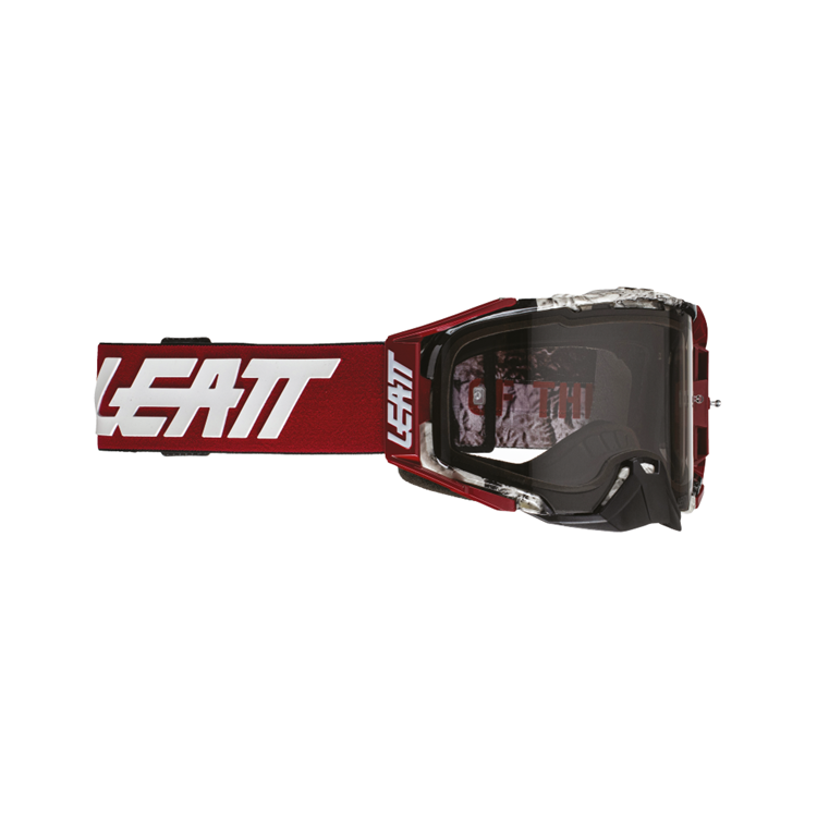 LEATT GOGGLE VELOCITY 6.5 NEWS - LIGHT GREY LENS