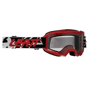 LEATT GOGGLE VIZION 2.5S RED LENS - CLEAR 90 VLT