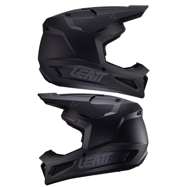 LEATT HELMET MOTO 2.5 V24 STEALTH - Go Off Road Barnsley