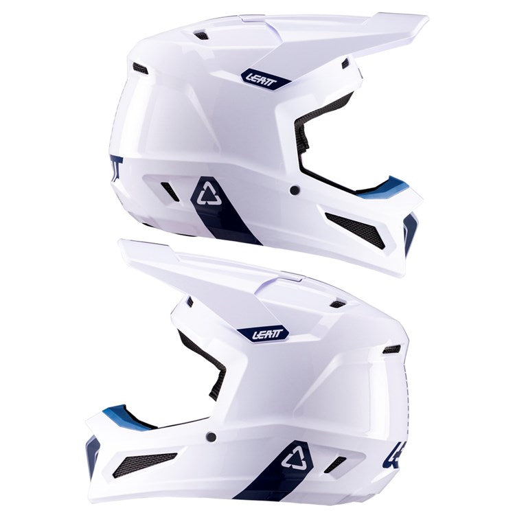 LEATT HELMET MOTO 2.5 V26 WHITE - Go Off Road Barnsley