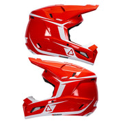 LEATT HELMET MOTO 3.5 V26 RED INCLUDES 3.5 GOGGLE