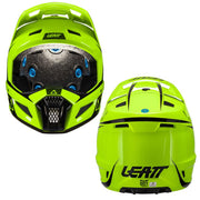 LEATT HELMET MOTO 3.5 V26 NEON YELLOW INCLUDES 3.5 GOGGLE