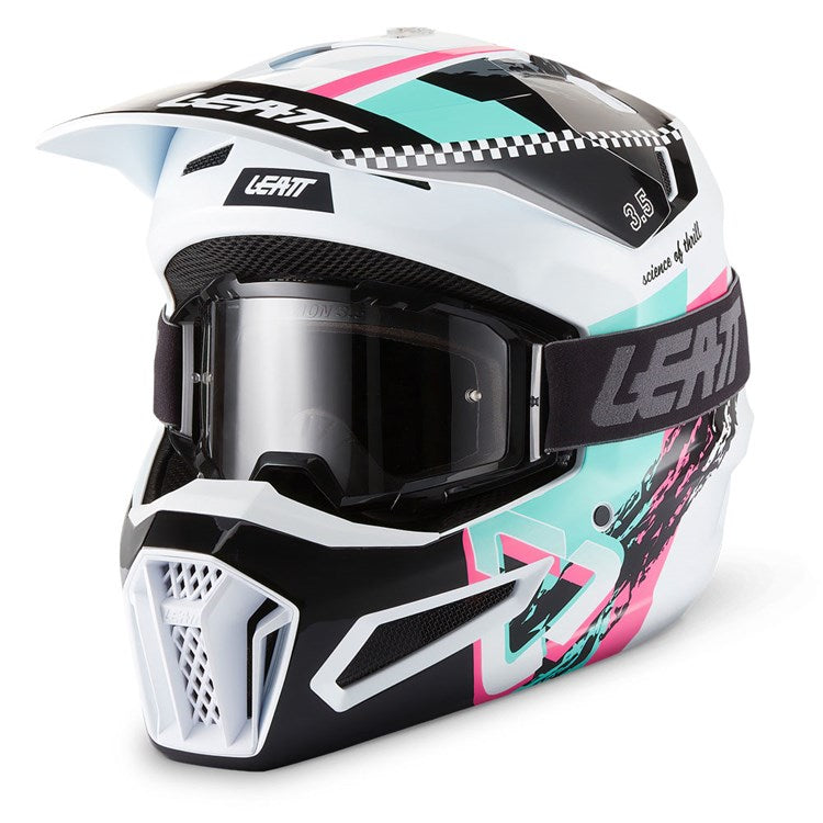 LEATT HELMET KIT MOTO 3.5 PINK
