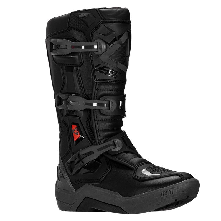 LEATT BOOT 3.5 JUNIOR STEALTH BLACK/GREY