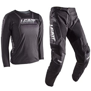 LEATT PANT AND SHIRT KIT MINI 3.5 BLACK