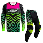 LEATT PANT AND SHIRT KIT PANT AND SHIRT KIT MINI 3.5 TIGER PINK