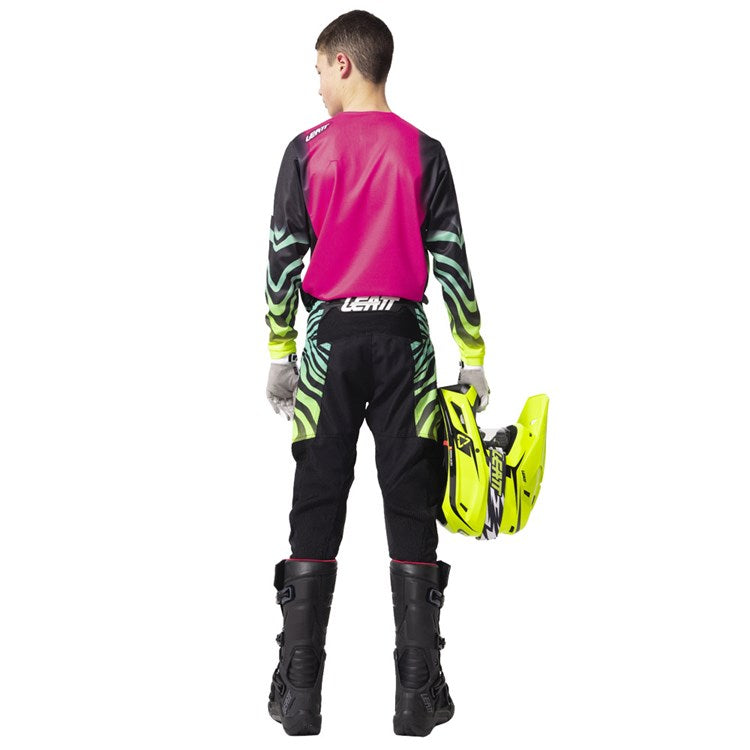 LEATT PANT AND SHIRT KIT PANT AND SHIRT KIT MINI 3.5 TIGER PINK