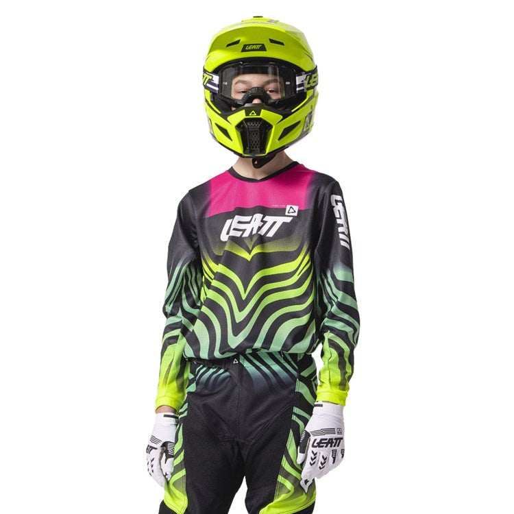 LEATT PANT AND SHIRT KIT PANT AND SHIRT KIT MINI 3.5 TIGER PINK