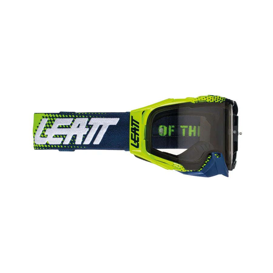 Leatt Goggle Velocity 6.5 Lime/Blue - Light Grey Lens