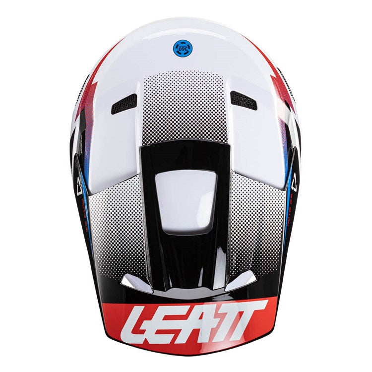 LEATT HELMET MOTO 2.5 V24 BLACK/WHITE