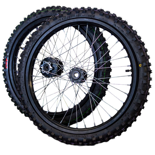 Sur Ron Light Bee Complete Wheel & Tyre Set 70/100-19"