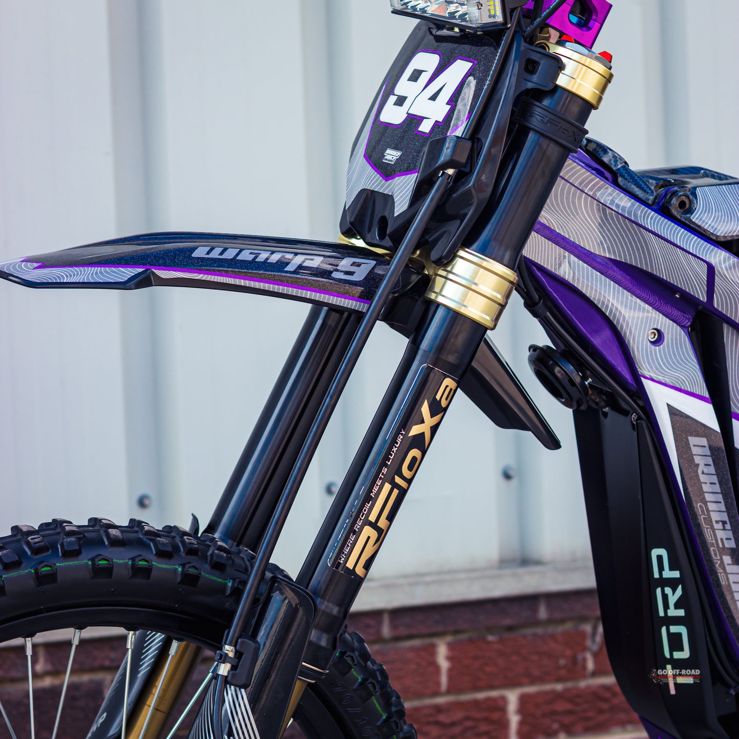 RFLOXA Hawk31 Max Front Fork for Sur Ron & Talaria Sting - GOLD CROWN