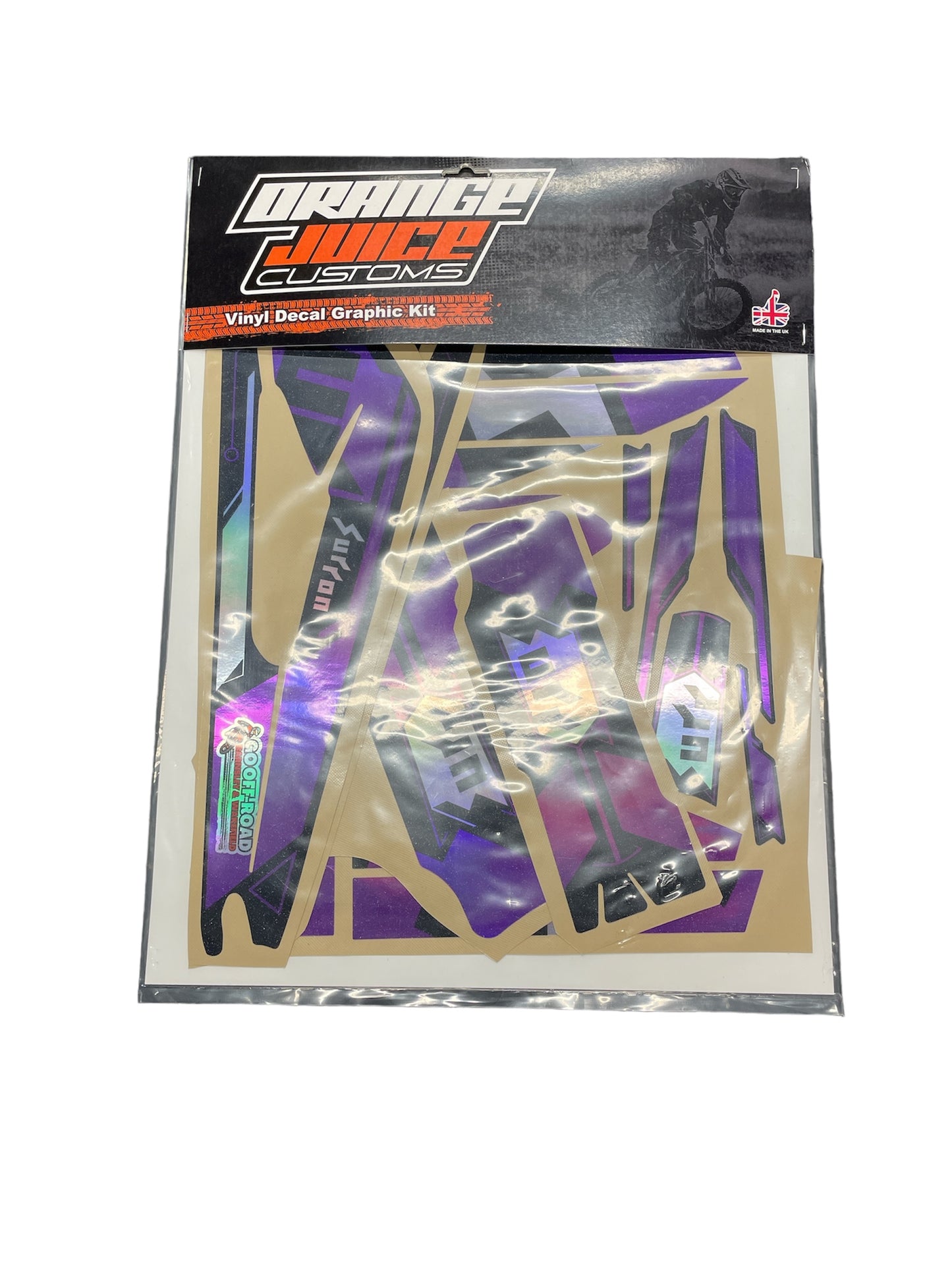 SUR RON OEM GRAPHICS KIT  - PURPLE  HOLOGRAPHIC