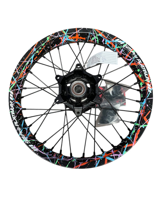 SM PRO STARK VARG MX/ENDURO WHEEL SET 21/18" SPLATTERKOTE WHEEL SET