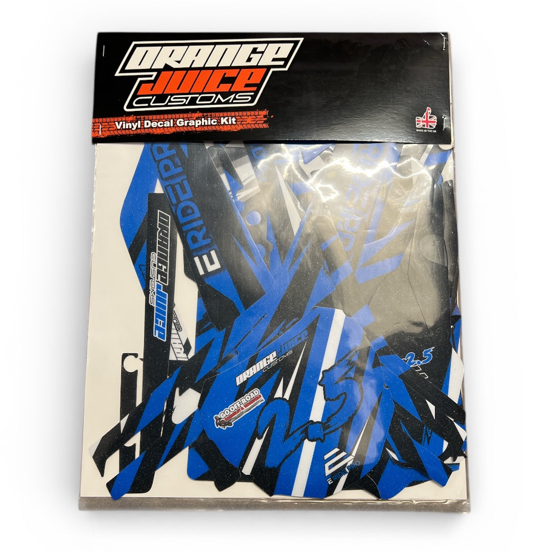 E-RIDE PRO 2.5 FULL COVERAGE RACING GRAPHICS KIT