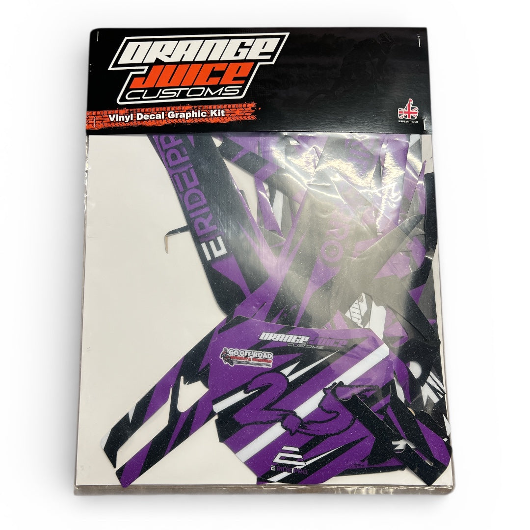 E-RIDE PRO 2.5 FULL COVERAGE RACING GRAPHICS KIT