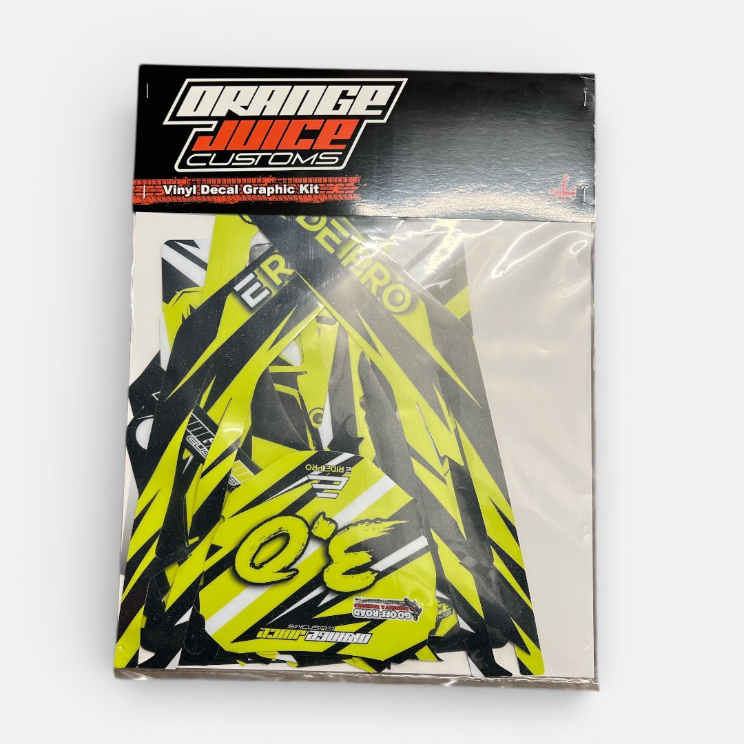 E-RIDE PRO SS 3.0 FULL COVERAGE RACING GRAPHICS KIT