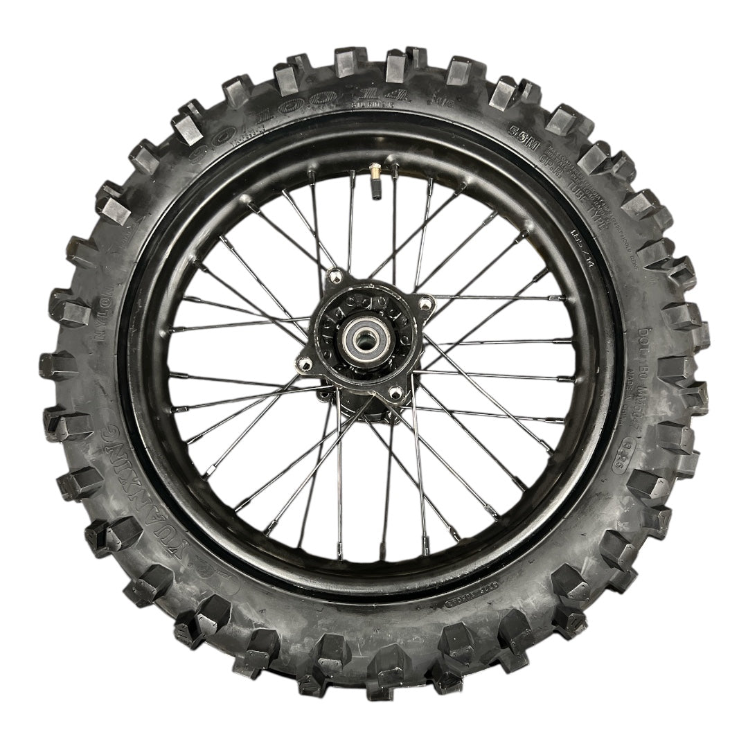 DEMON X RIPZ 14” REAR WHEEL WITH TYRE