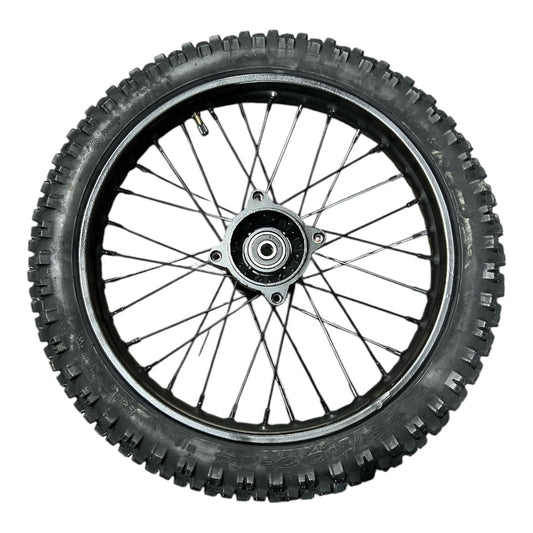 DEMON X RIPZ 14" Front WHEEL WITH TYRE