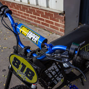 PRO TAPER ALLOY RISER HANDLEBARS - BLUE