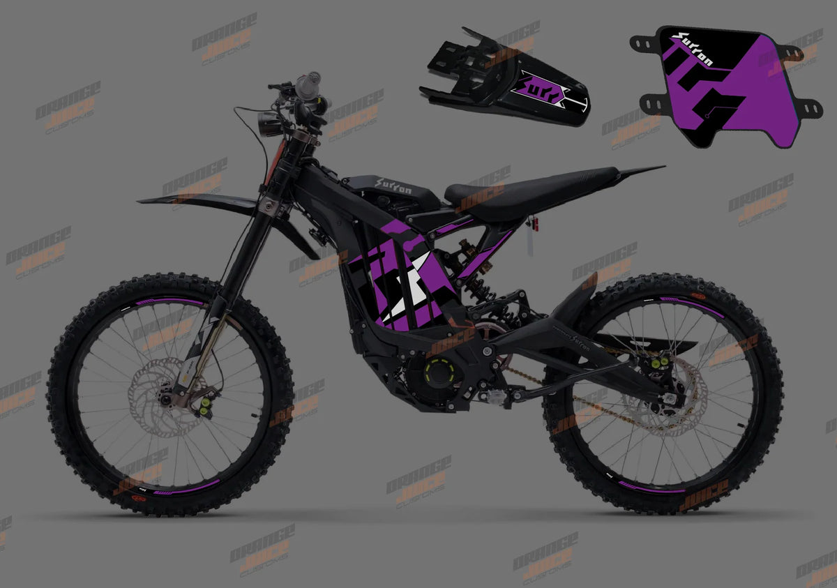 SUR RON LIGHT BEE OEM STYLE SINGLE COLOUR GRAPHICS KIT