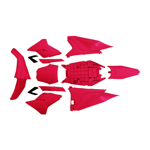 Red Plastics Kit – Haywire