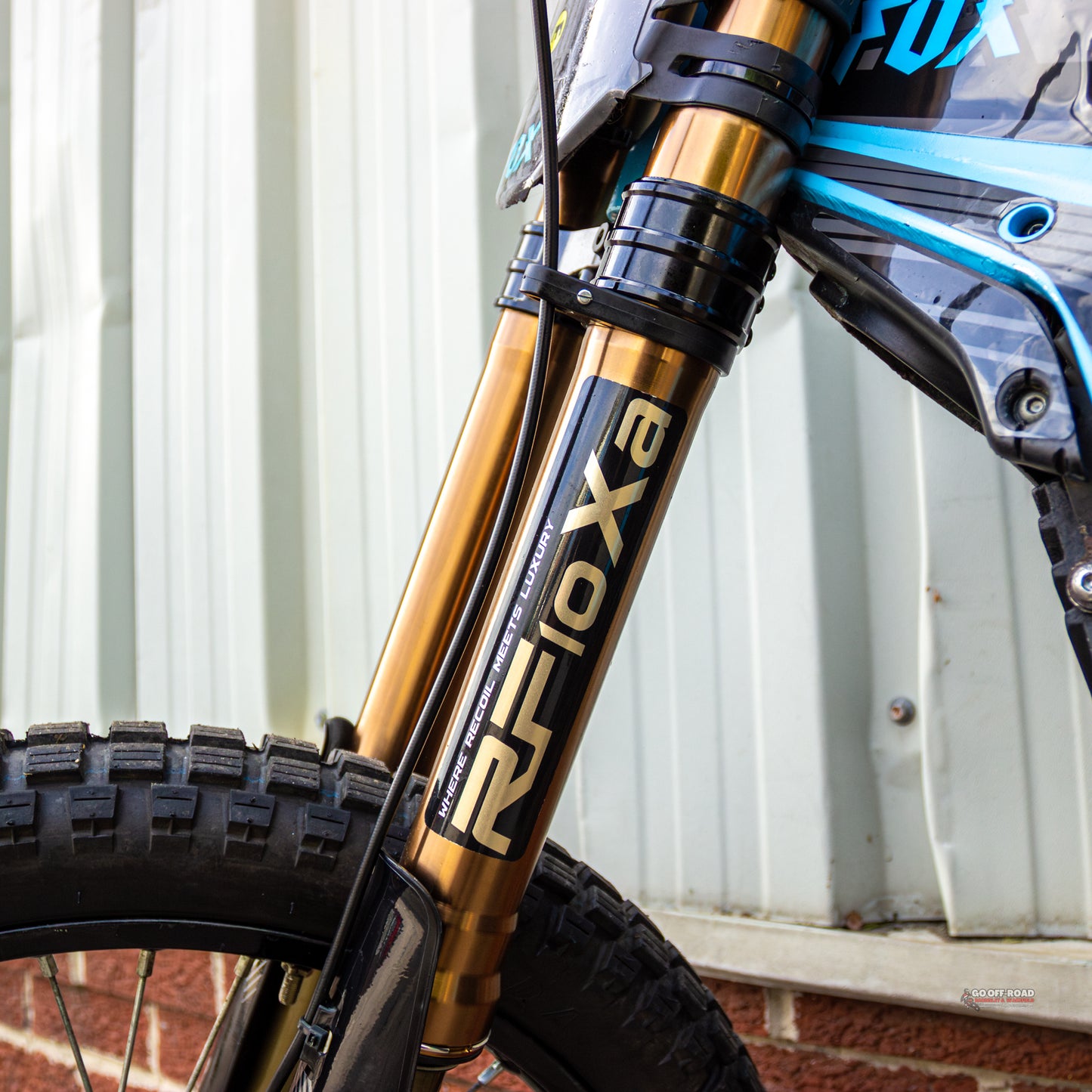 RFLOXA FRONT FORK HAWK31 PRO For Sur Ron & Talaria Sting BRONZE