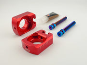 WARP 9 RACING ULTRA BEE AXLE BLOCKS/CHAIN TENSIONERS