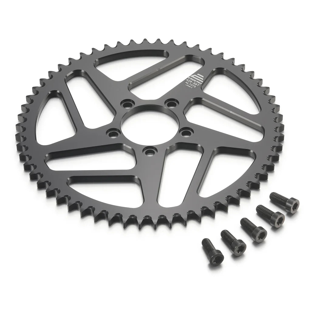 E-RIDE 428*58T Aluminum Rear Sprocket (with 5 Screws) (SR/SS 3.0)