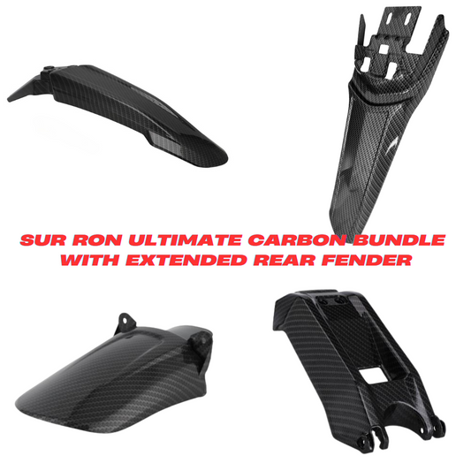 SUR RON LIGHT BEE ULTIMATE CARBON BUNDLE WITH EXTENDED FENDER - SAVE 11%!