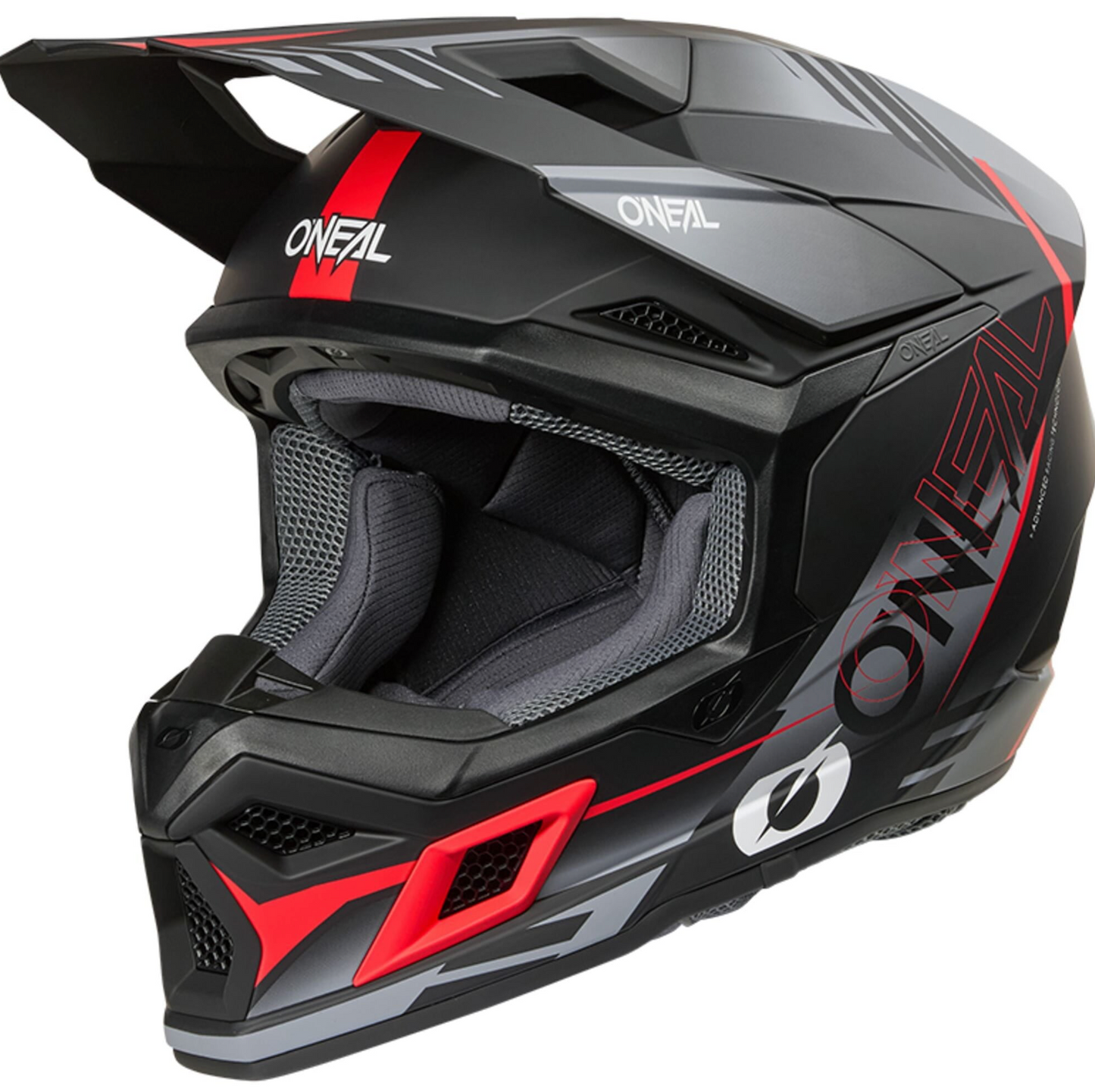 O'NEAL 3SRS Helmet HAZE Black/Gray/Red
