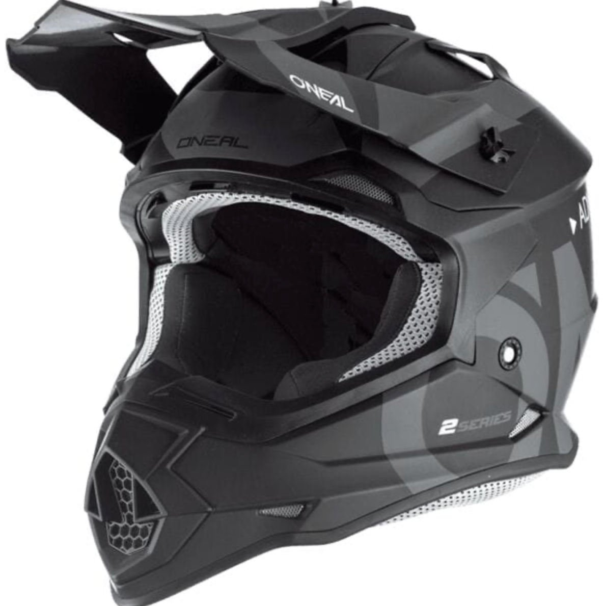 O'NEAL 2SRS Helmet SLICK Black/G