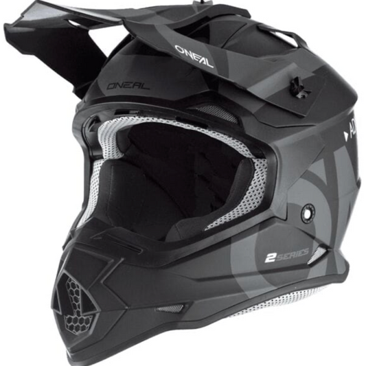 O'NEAL 2SRS Helmet SLICK Black/G