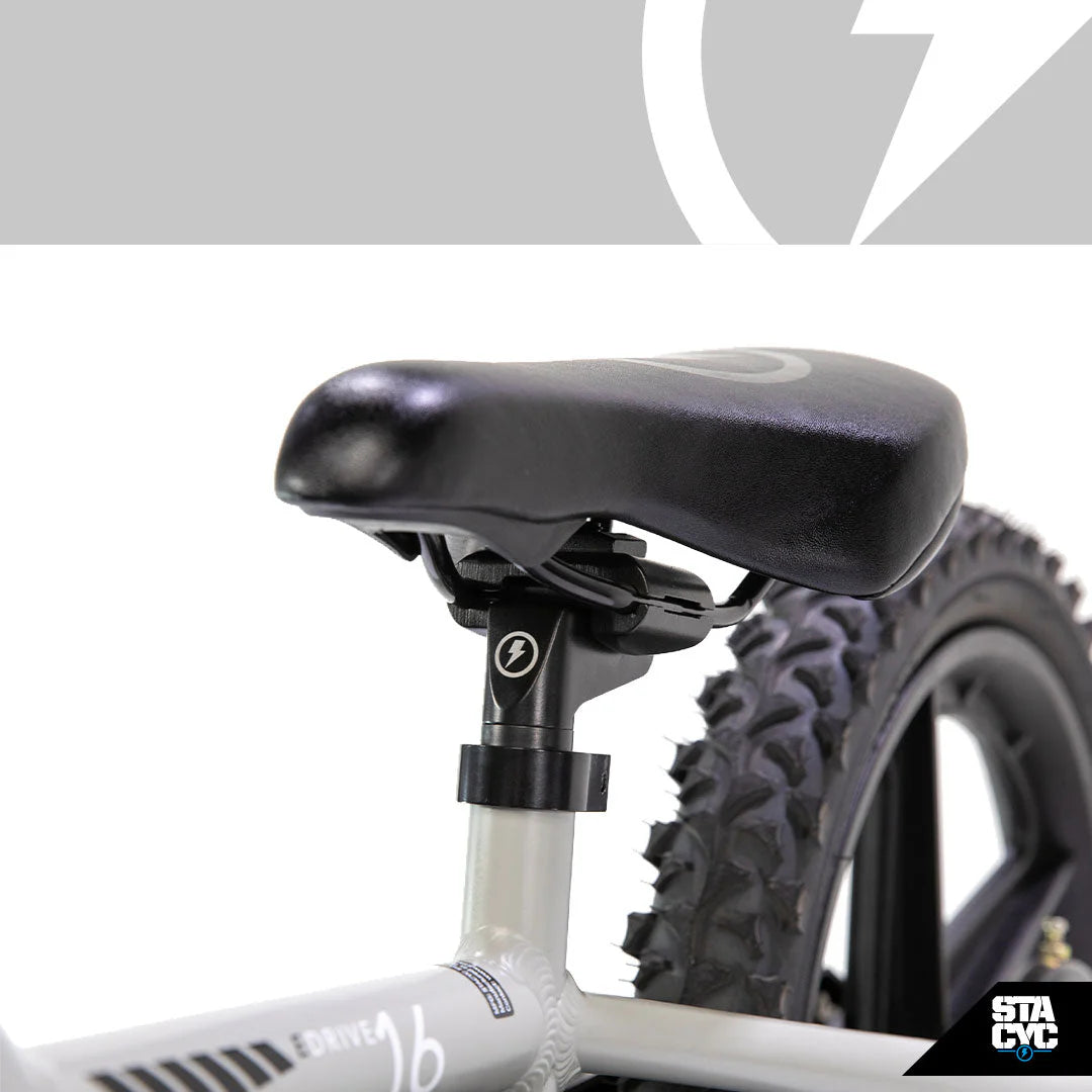 STACYC RAILED SEAT POST - 12EDRIVE - Go Off Road Barnsley