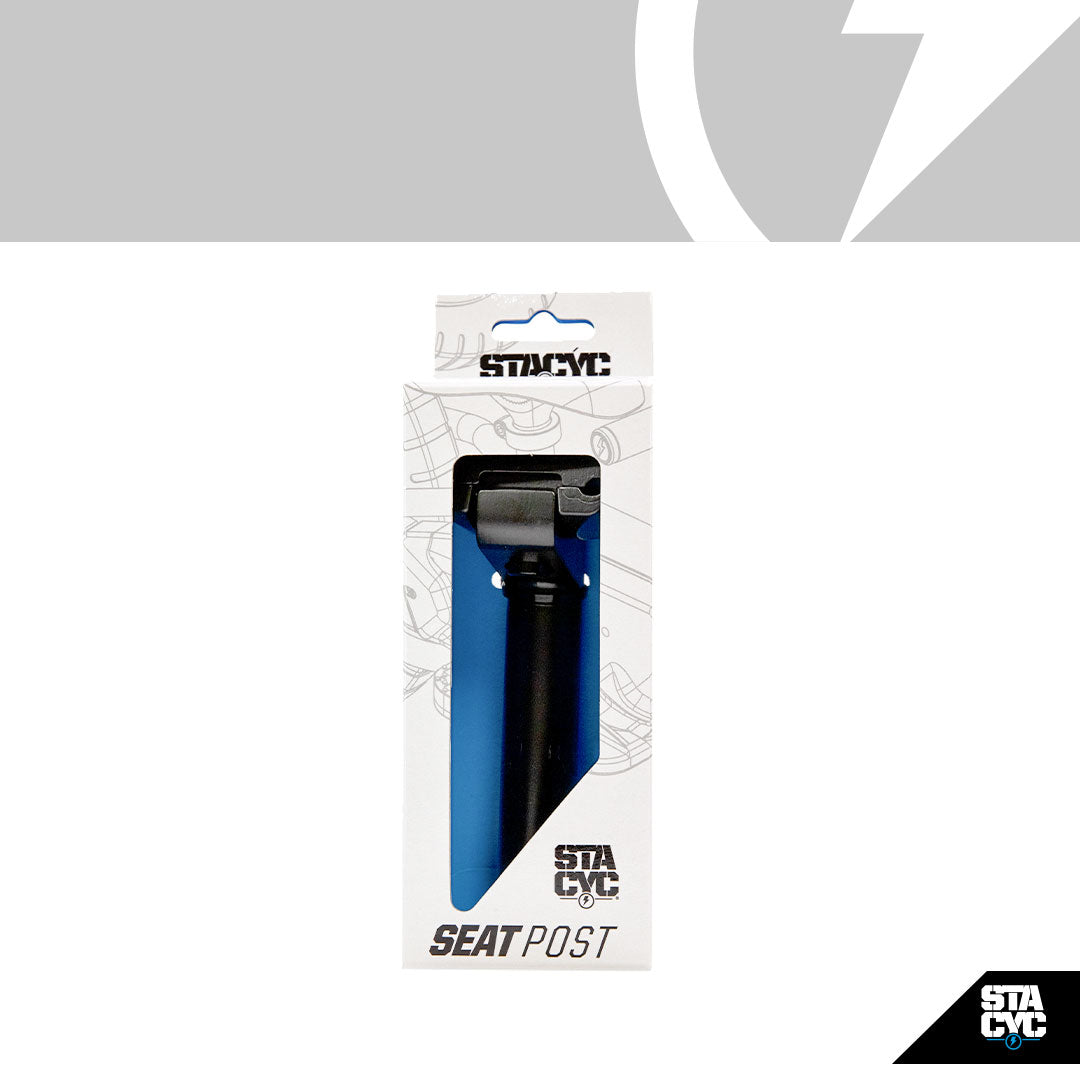 STACYC RAILED SEAT POST - 12EDRIVE - Go Off Road Barnsley