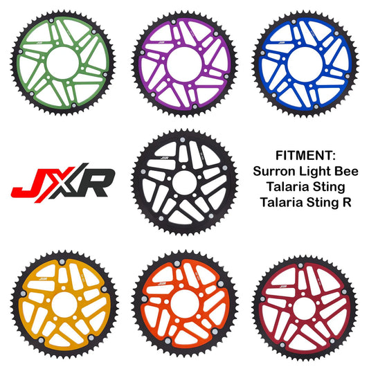 JXR PRO Rear Sprocket for Sur Ron Light Bee & Talaria Sting