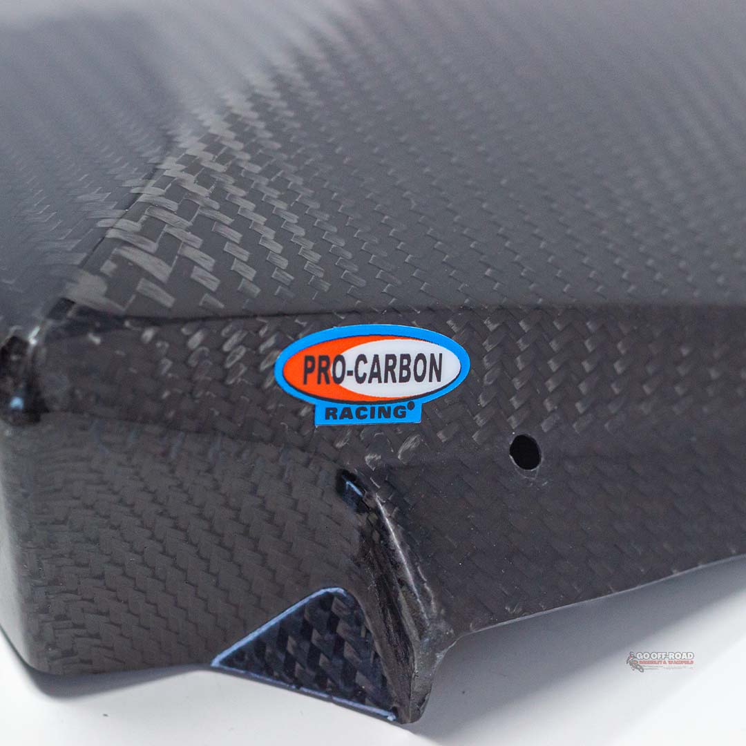 Pro-Carbon Racing Talaria Genuine Carbon Fibre Number Board (Triangle)