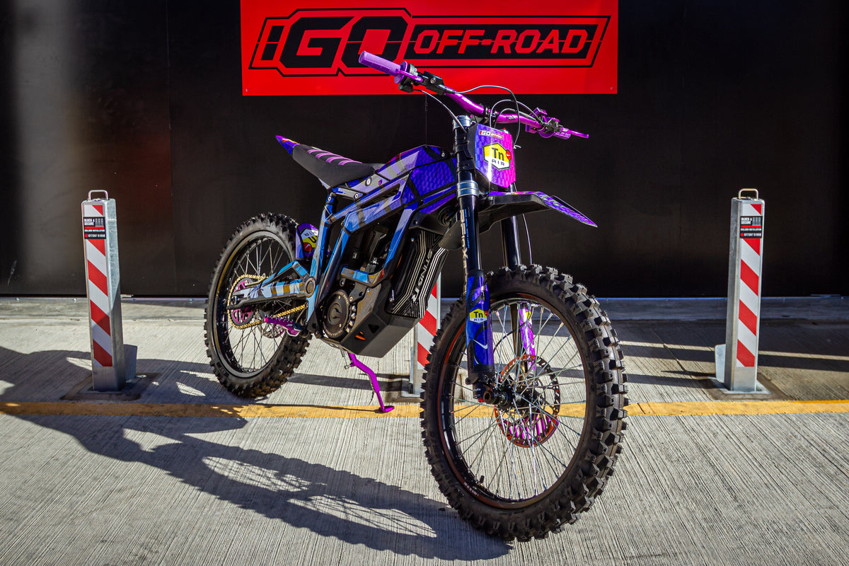 TALARIA STING FULL COVERAGE GRAPHICS KIT  - NIKE TN PURPLE/BLUE - Go Off Road Barnsley