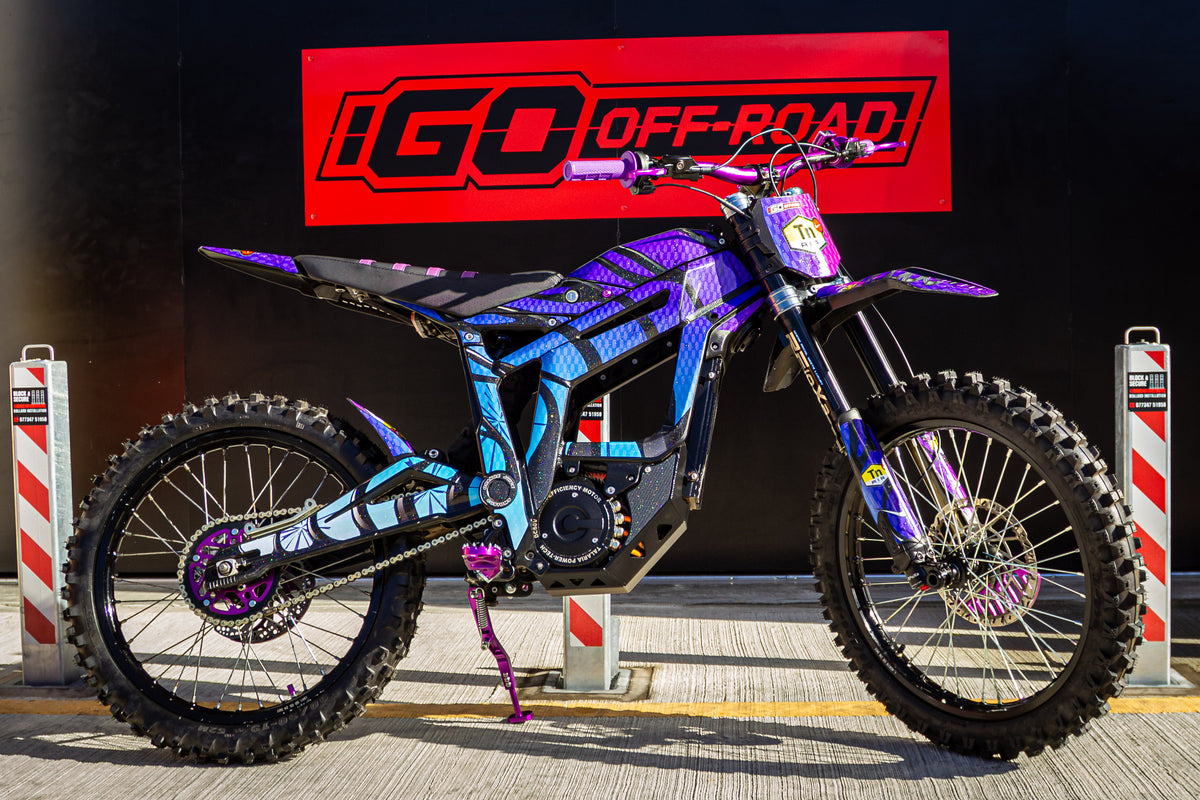 TALARIA STING FULL COVERAGE GRAPHICS KIT  - NIKE TN PURPLE/BLUE - Go Off Road Barnsley