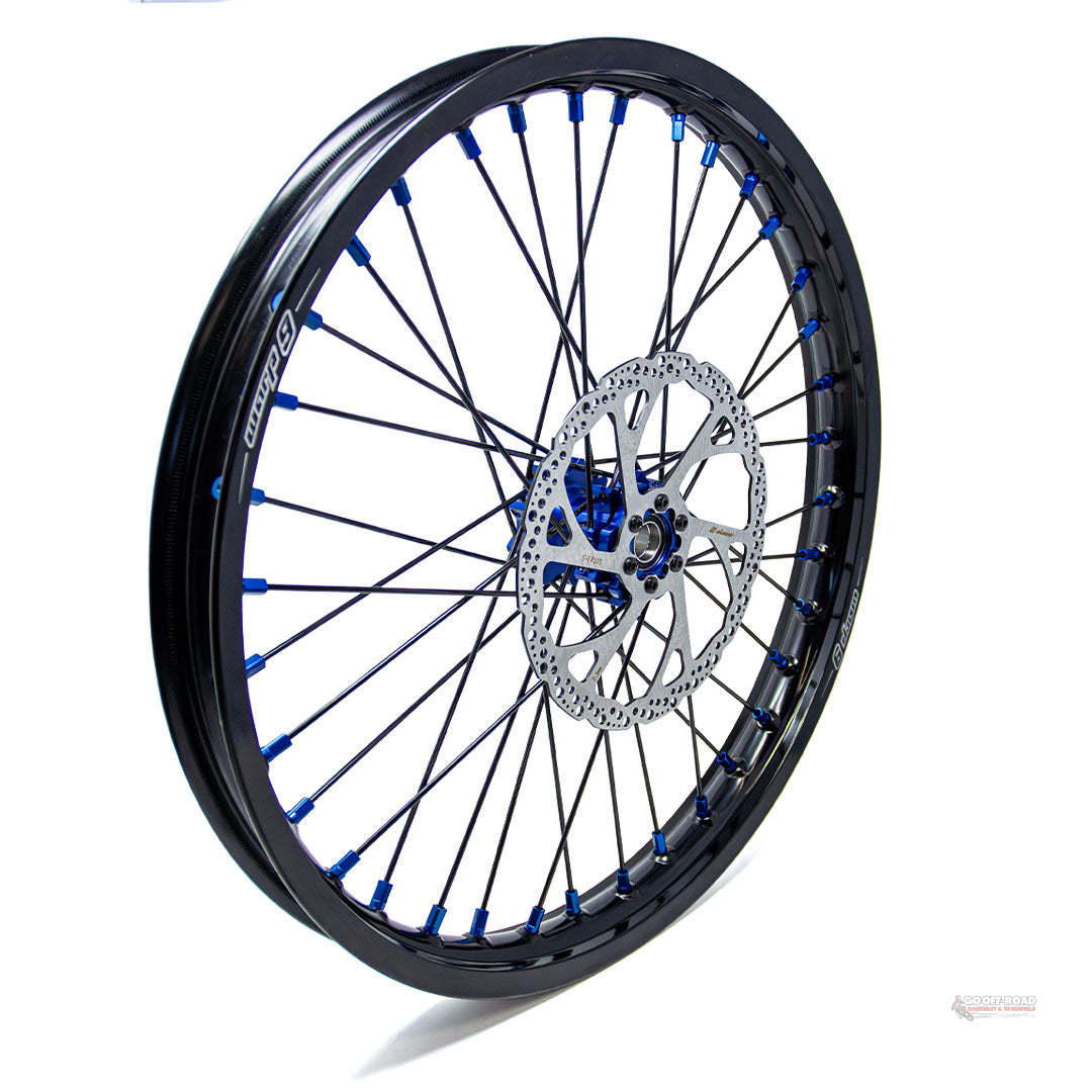 Warp 9 Sur Ron Light Bee Front Wheel Blue 19"