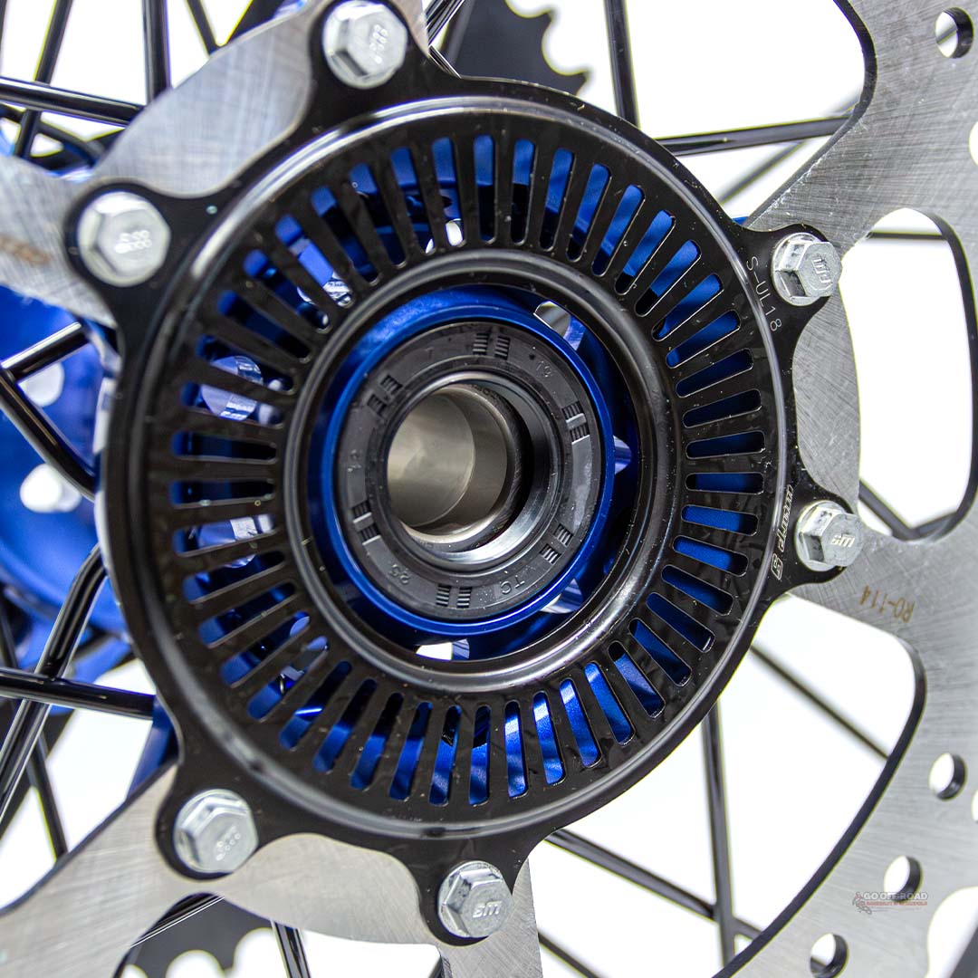 Warp 9 Ultra Bee Rear Wheel Blue 18"