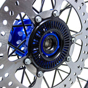Warp 9 Ultra Bee Front Wheel Blue 21"