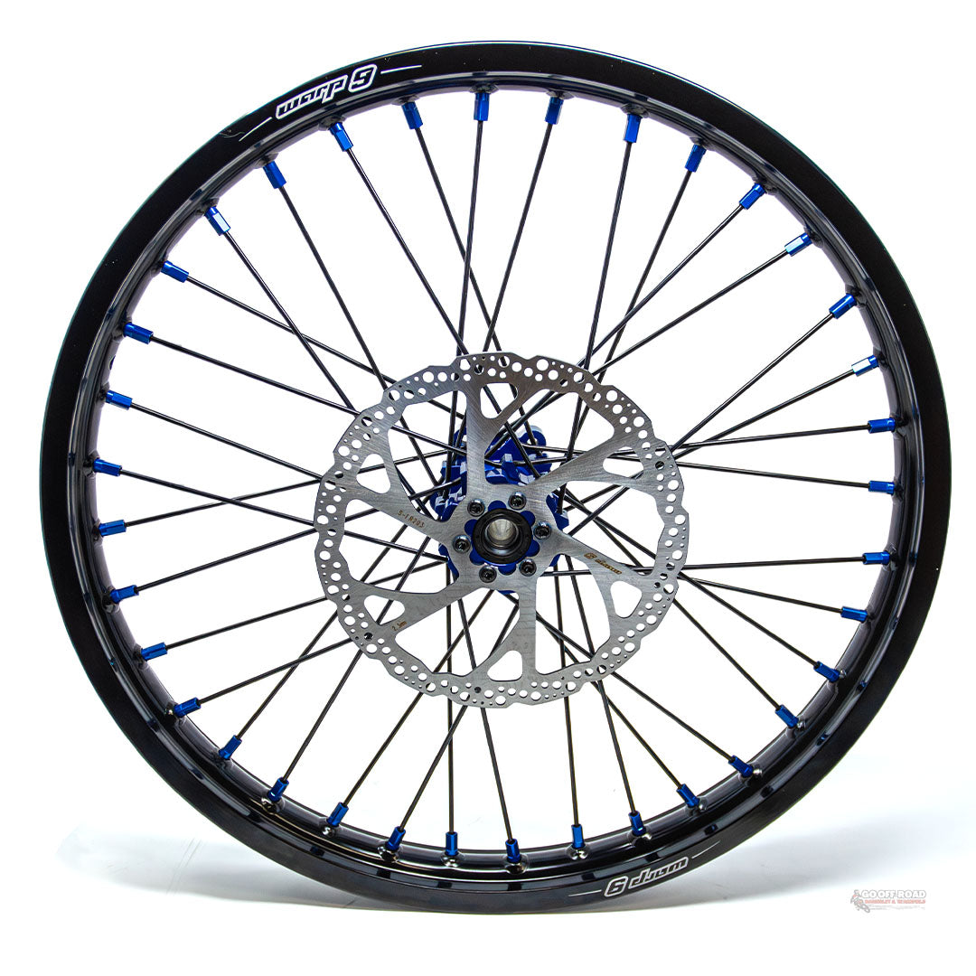 Warp 9 Sur Ron Light Bee Rear Wheel Blue 19"