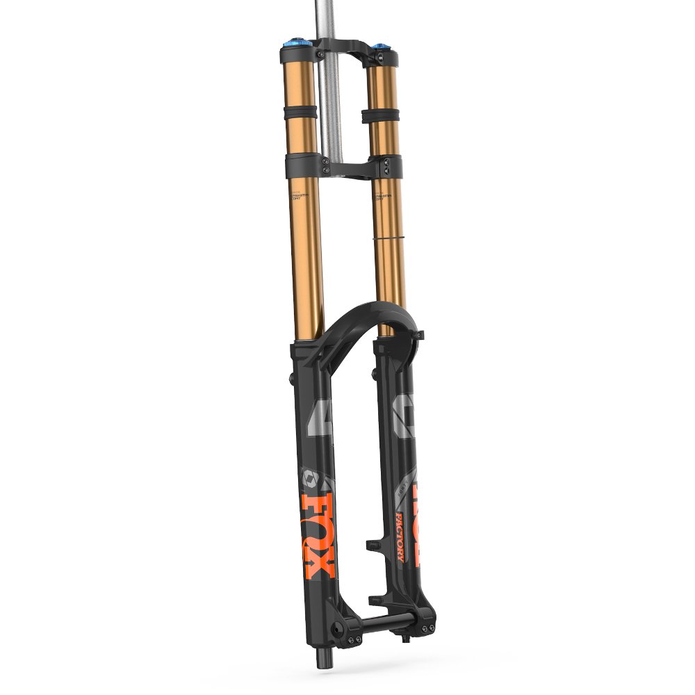 Black Or Orange FOX 40 Float Factory GRIP2 1.125 Fork 2022 - 27.5" / 203mm / TA110 / 48mm - Go Off Road Barnsley