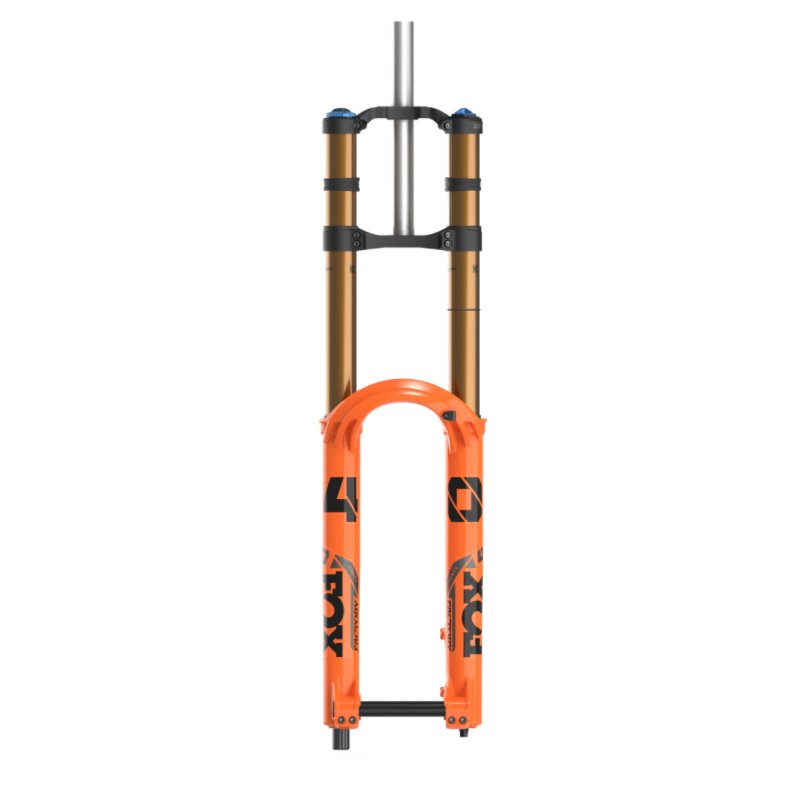 Black Or Orange FOX 40 Float Factory GRIP2 1.125 Fork 2022 - 27.5" / 203mm / TA110 / 48mm - Go Off Road Barnsley