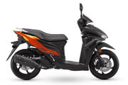 view of QJMotor LTS 125 S 125cc commuter scooter