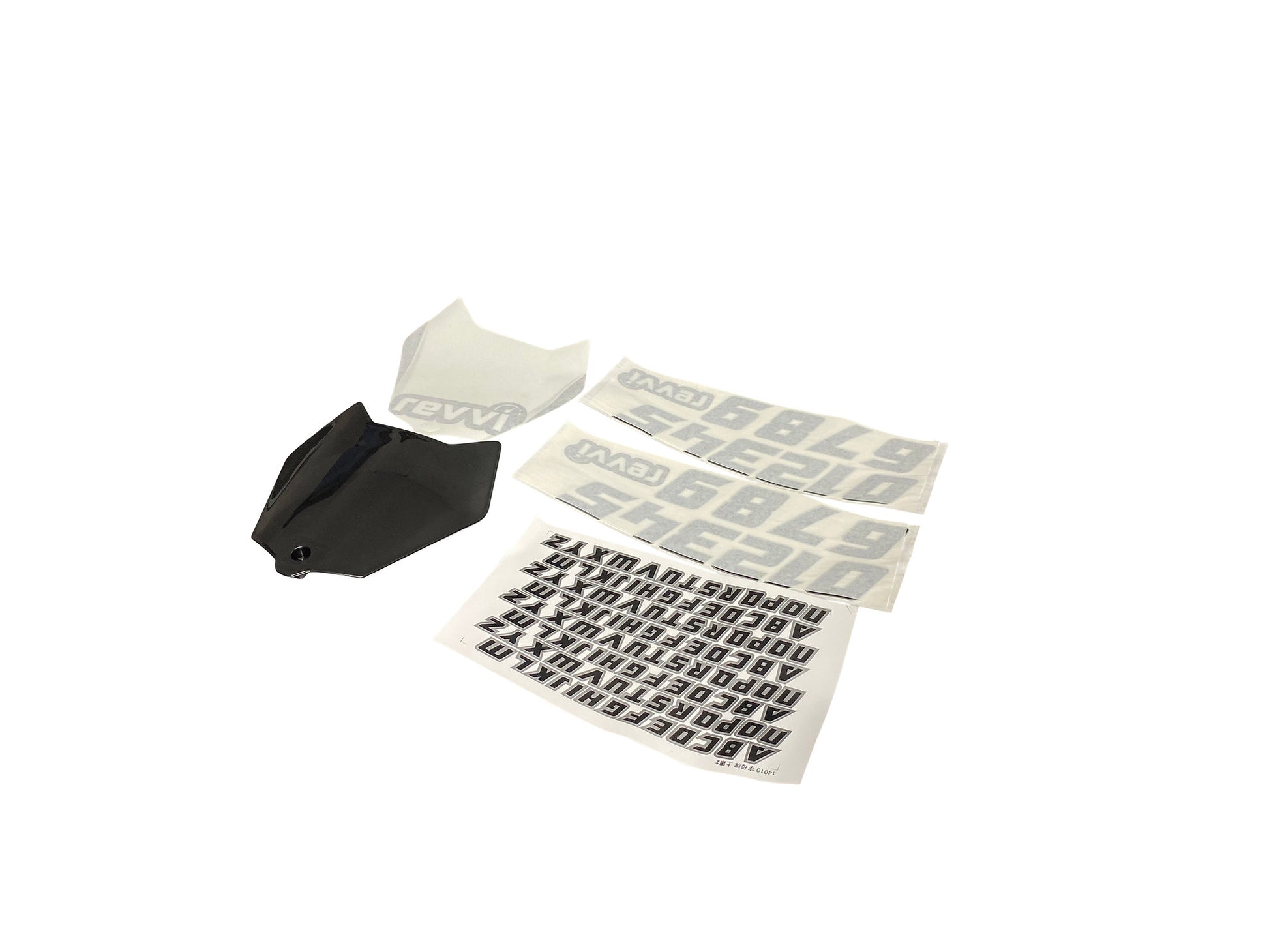 Revvi Number and Name Board Kit - To fit Revvi 18" and 20" bikes - Go Off Road Barnsley